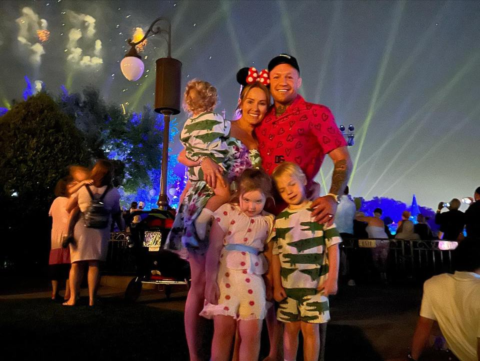 Disney World is ticked off the box for the McGregor family