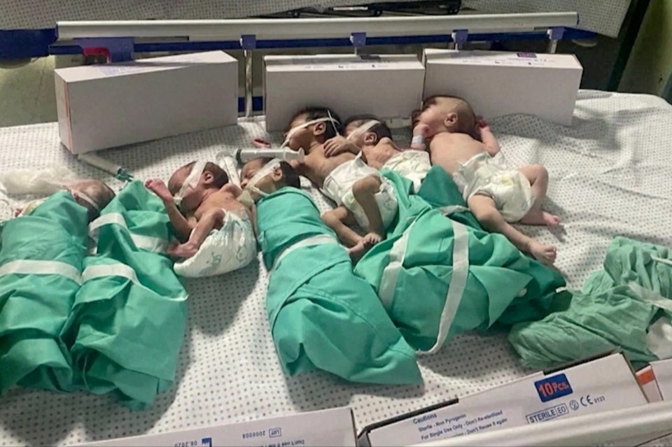 Babies in the intensive care unit at Al Shifa have been transferred from incubators to a single bed after the hospital ran out of fuel