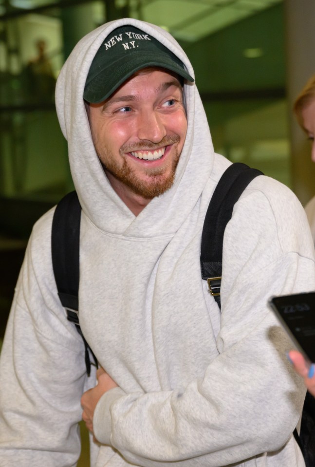 Sam recently arrived in Australia for the show