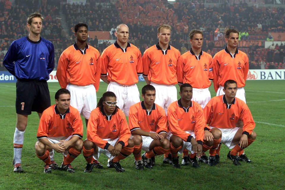 Winter (bottom row, second right) was part of Holland's Golden Generation