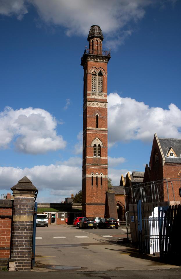 The Tower at Edgbaston Waterworks is another Grade II listed building, which manages the domestic water supply