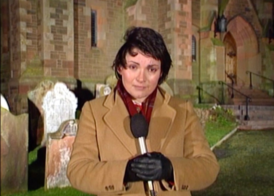 Lorraine Kelly was one of the first TV reporters to arrive at the scene after the disaster