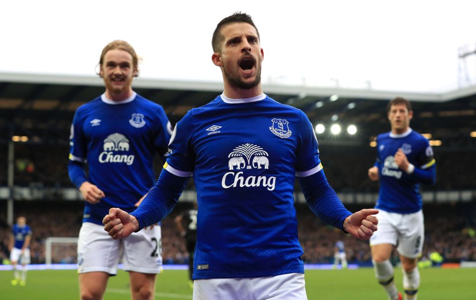 Things went on to improve at Everton for Mirallas