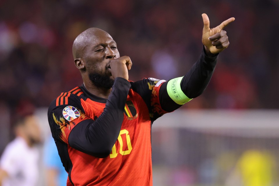 Romelu Lukaku scored 14 goals to help Belgium qualify