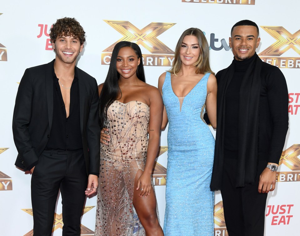 He previously showed off his voice on X Factor Celebrity alongside a host of fellow Love Island stars