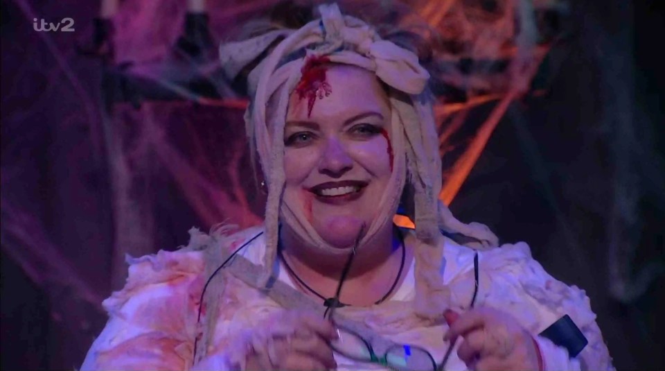 Kerry was evicted as part of a Halloween twist