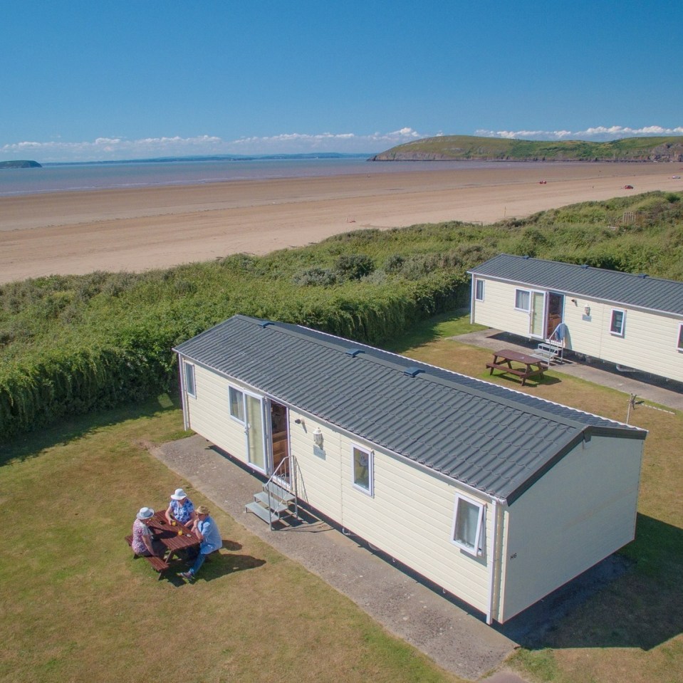 Warren Farm Holiday Centre is right on the beach