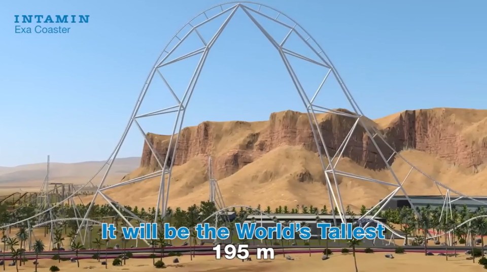 The world's fastest rollercoaster is set to be build in Six Flags in Saudi Arabia