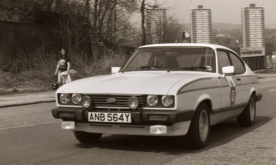 The car was once a popular police vehicle