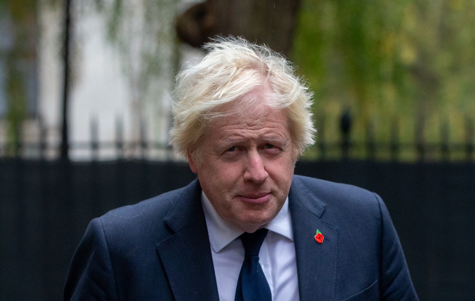 Mr Johnson is putting pressure on PM Rishi Sunak to get a grip of the migrant crisis