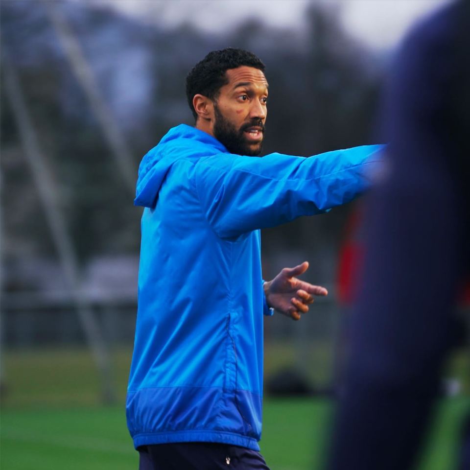 Gael Clichy is assistant coach to Thierry Henry at France Under-21s