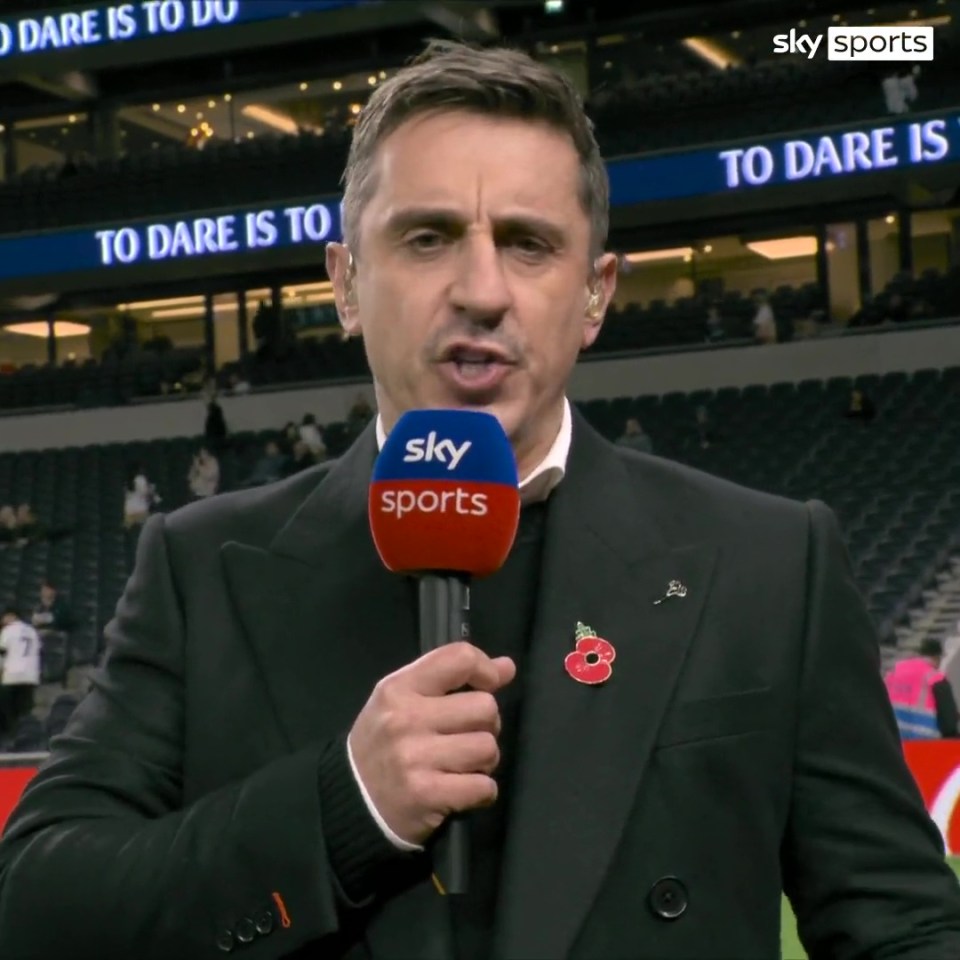 Gary Neville went 'above' and beyond for his verdict on the in-or-out row