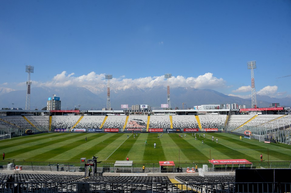 Chile play at Colo Colo’s Estadio Monumental David Arellano