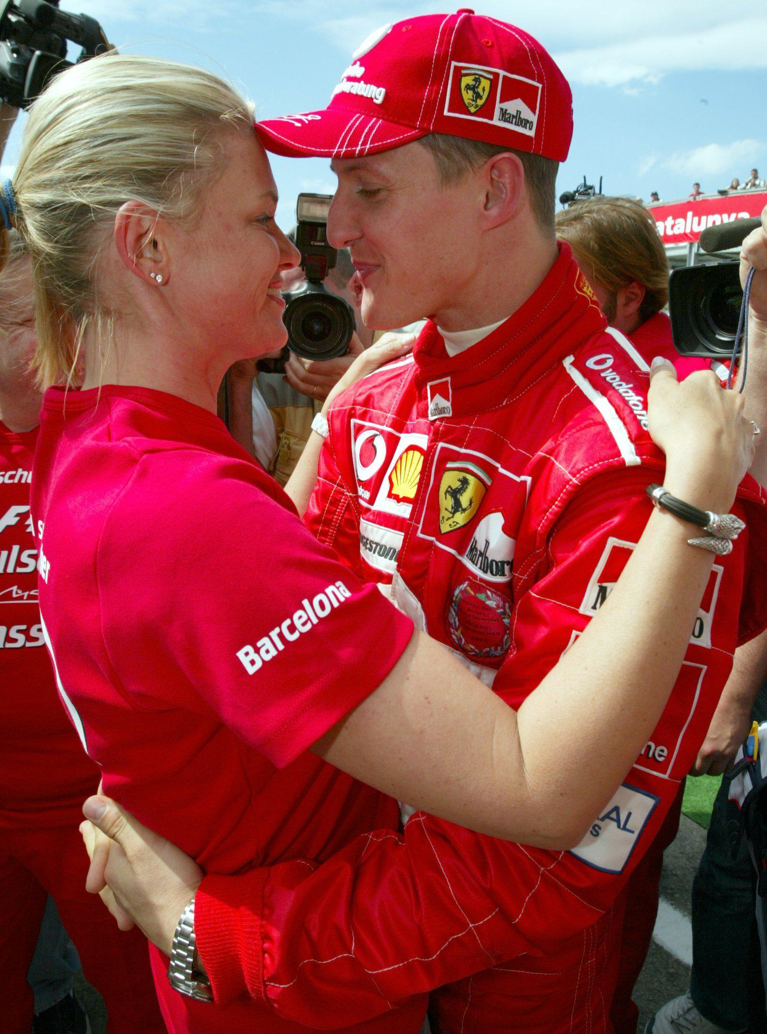 Corinna has been taking care of Schumacher ever since the horrific crash