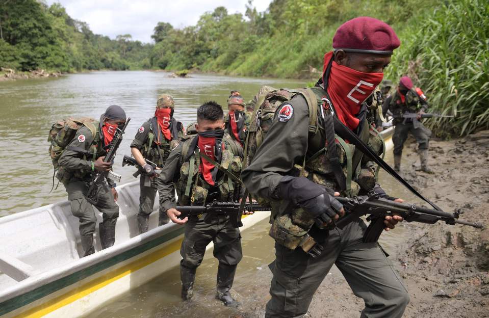 The Ejército de Liberación Nacional, or ELN in English, is a radical left-wing guerrilla group from Colombia