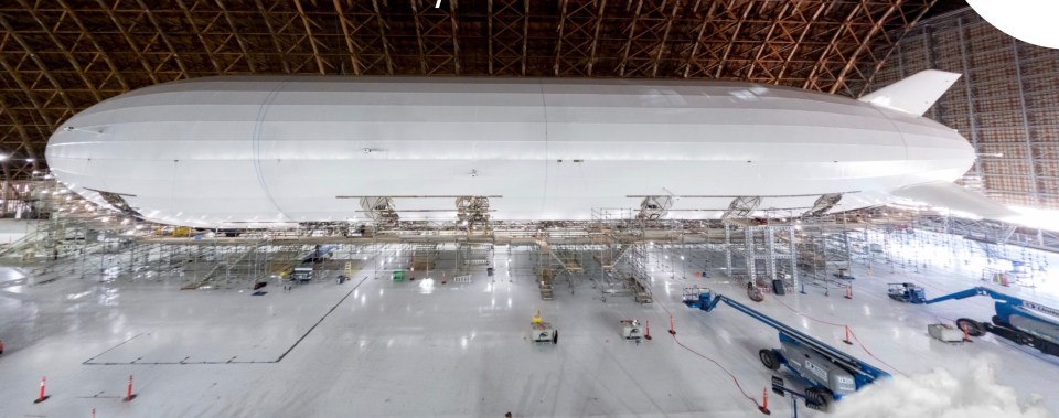 Pathfinder 1’s 400ft airship is twice the size of a Boeing 747-8