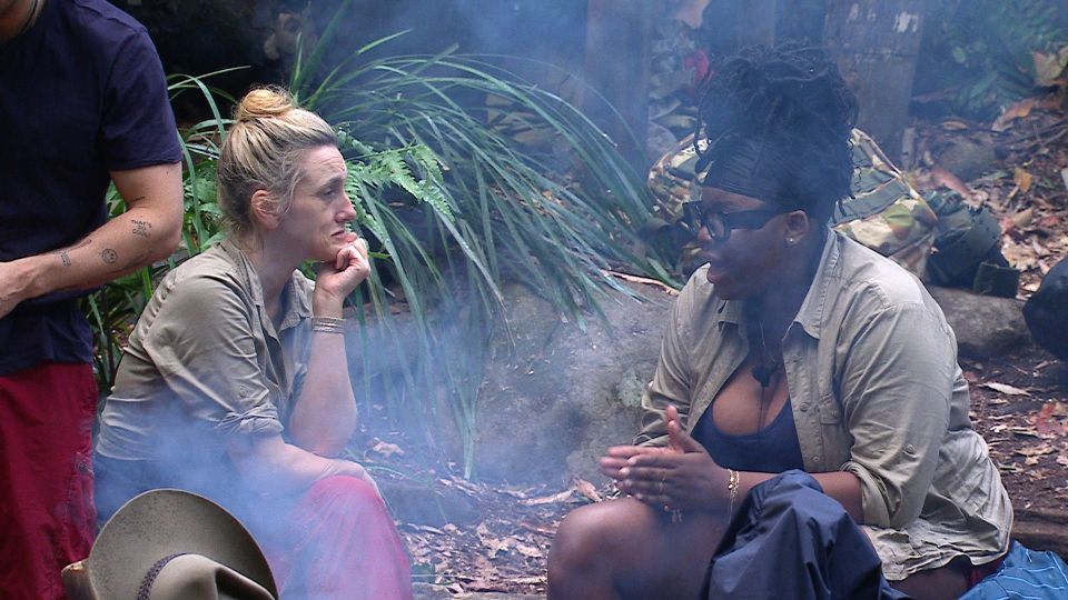 Grace struggled with life in the jungle and the lack of food