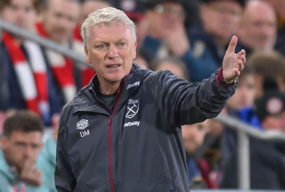 David Moyes' deal at West Ham expires at the end of the season