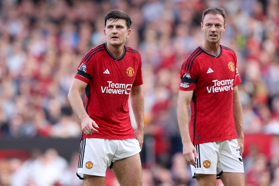 Harry Maguire and Jonny Evans are currently the club's two starting centre-backs