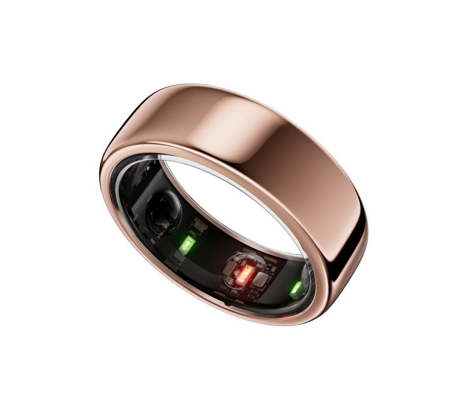 Oura Horizon smart ring in rose gold