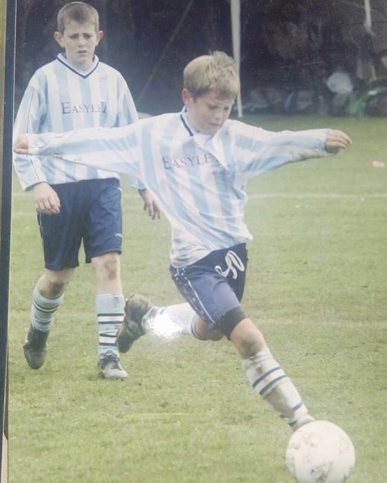 The young Dowell was an enthusiastic footballer who was later close to breaking into the first-team picture at Worthing before his accident