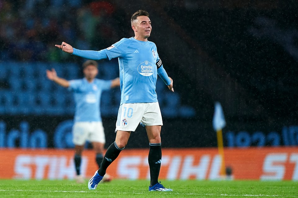 Aspas remains without a goal this season