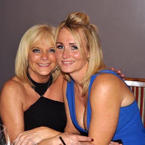 An inquest has now revealed the room next door was fumigated with strong chemicals just hours before their deaths (Susan Cooper pictured with daughter Kelly)