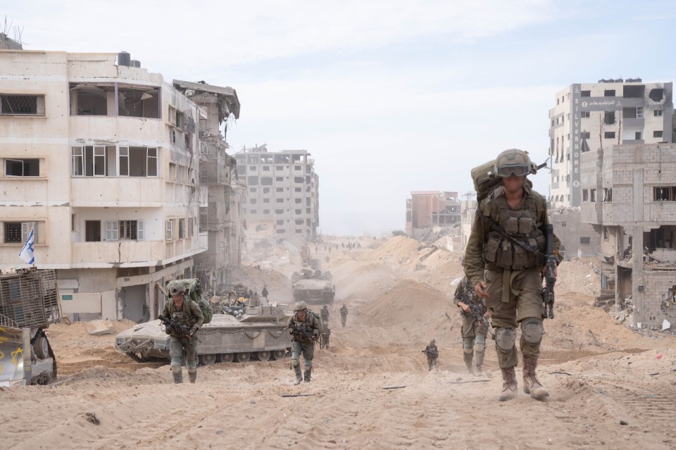 The IDF had been conducting a ground offensive in Gaza