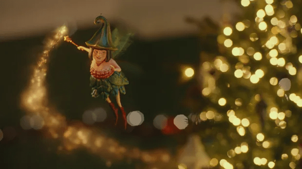 Dawn French is back again as Fairy in the M&S food advert