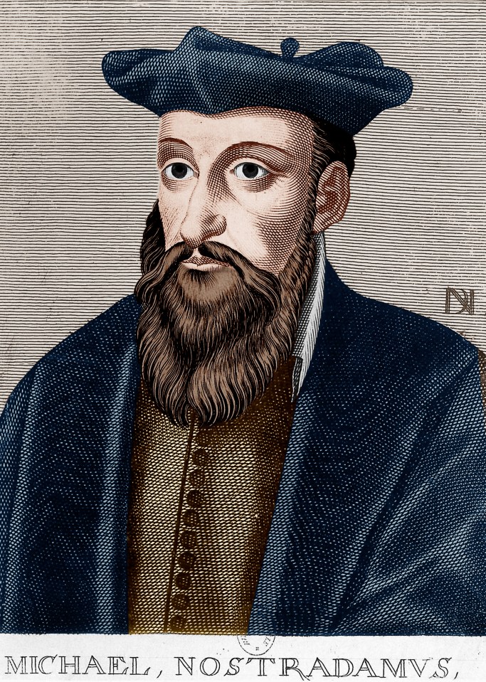 The self-titled seer has been likened to the 16th Century prophesier Nostradamus