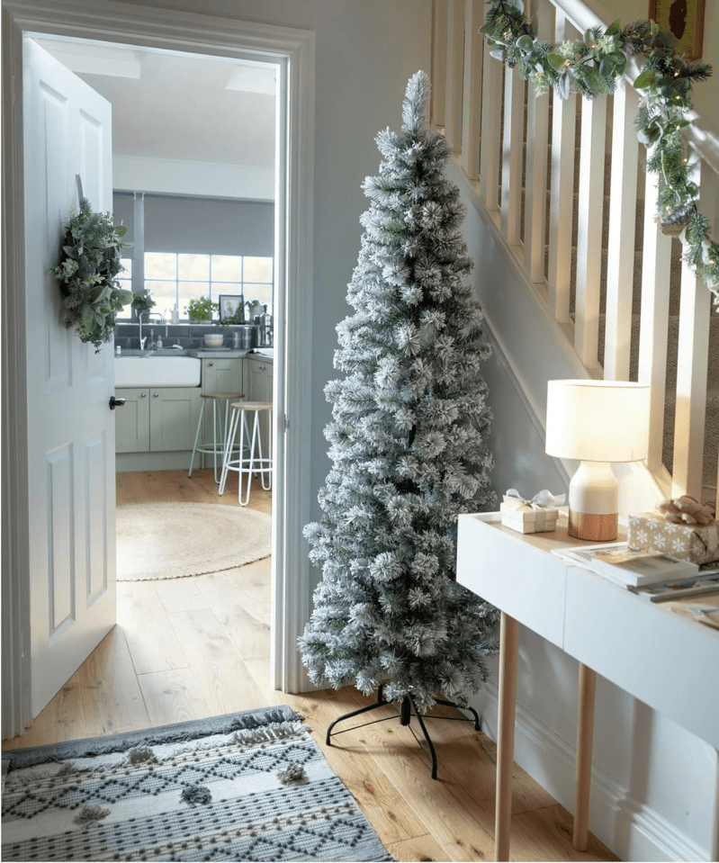 Habitat 6ft Snowy Pop-Up Christmas Tree