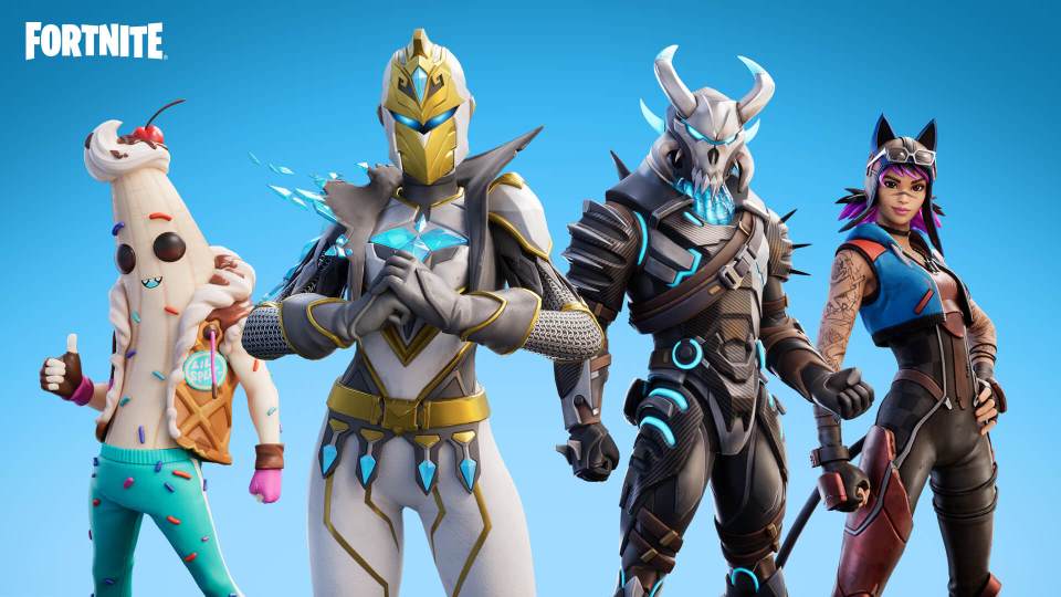 There are four new takes on classic skins.