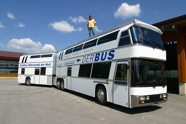 DerBus is a motoring giant that holds two world records