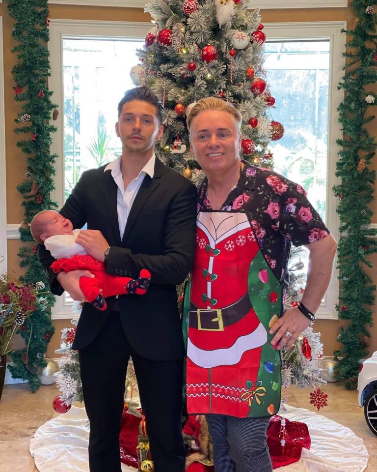 Multi-millionaire Barrie Drewitt-Barlow likes to splash the cash on his family at Christmas