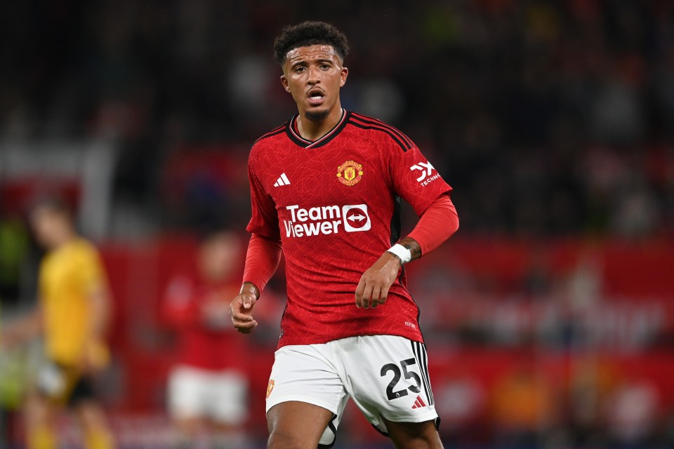 Sancho, 23, is likely to leave Man Utd in January