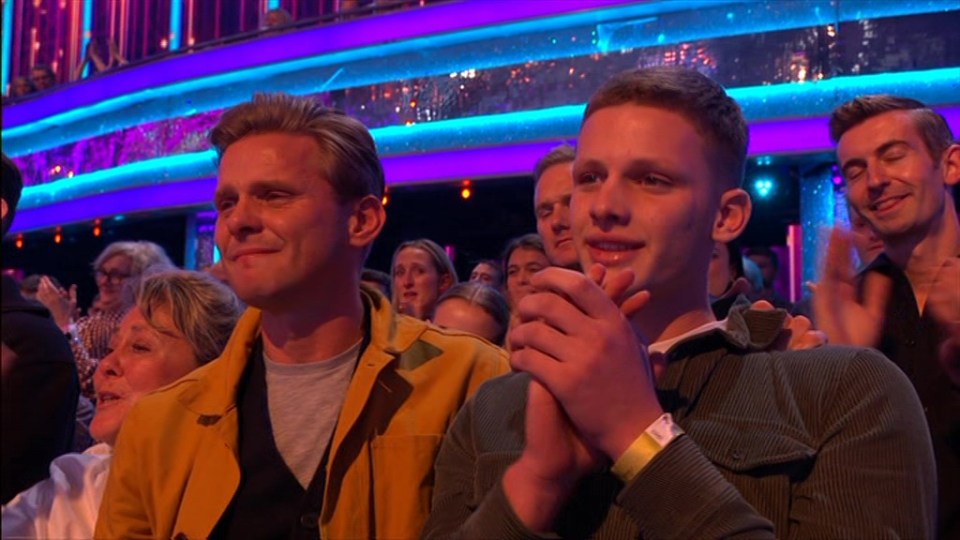 Jeff Brazier couldn't hold back his tears after seeing the performance