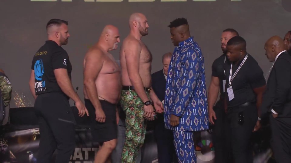 John Fury was ridiculed for taking his top off during the pre-fight press conference