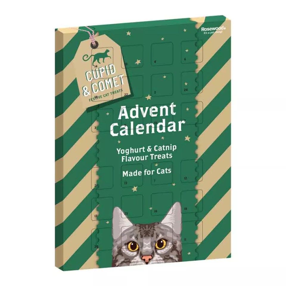 Cupid & Comet Advent Calendar for Cats