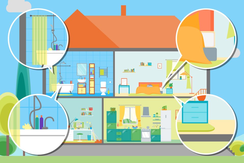 We reveal four mould hotspots that you need to check now - and how to fix them