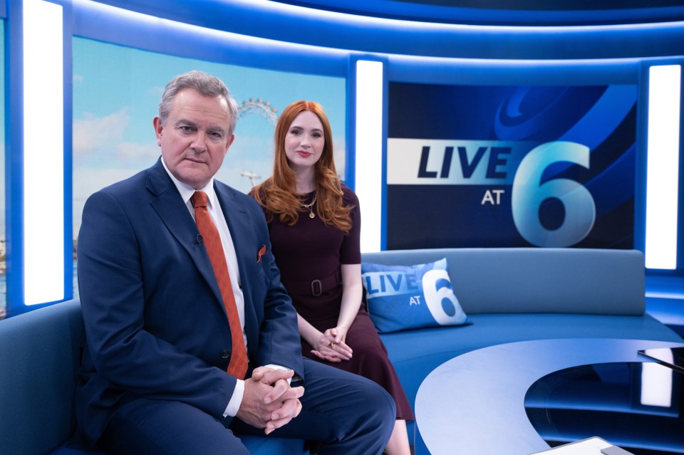 Hugh Bonneville and Karen Gillan are in lead roles for ITVX’s new comedy, Douglas Is Cancelled