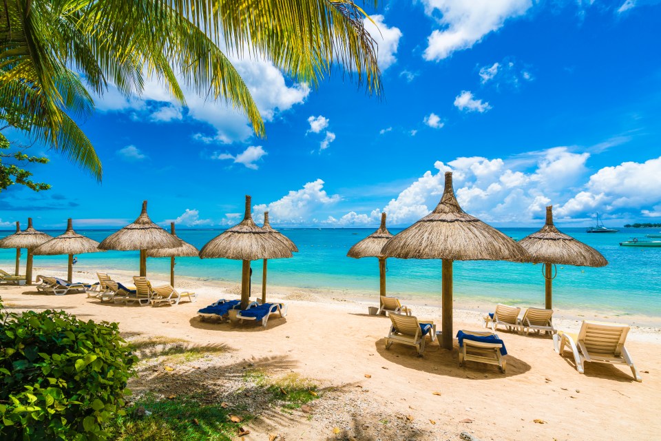 Soak up the sun on a stunning Mauritius beach