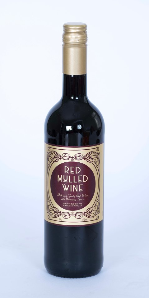 Red Mulled Wine from M&S has great packaging