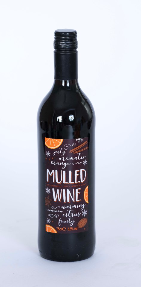 Asda's Mulled Wine is priced very low