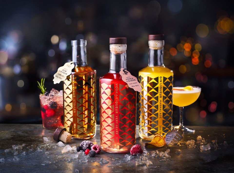 Save £3 on M&S’s illuminated liqueurs