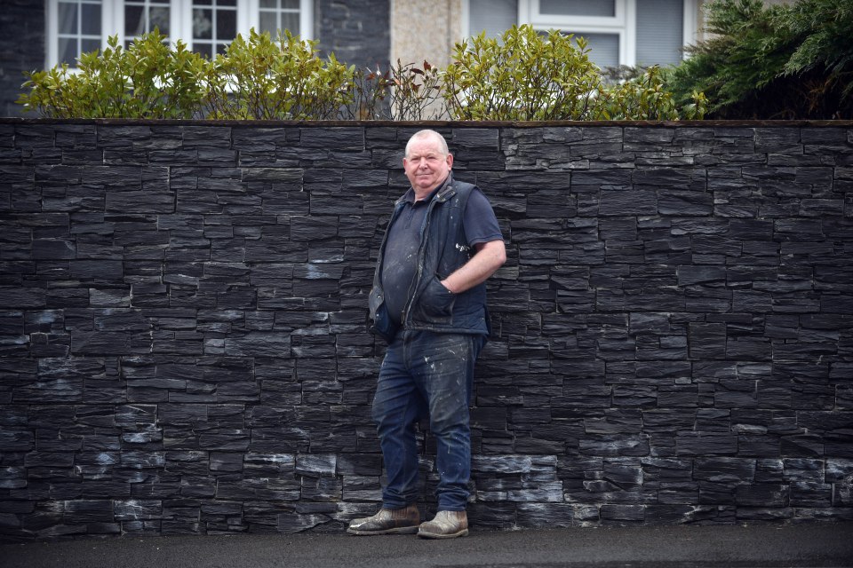 Mark Roberts was ordered to tear down his garden wall