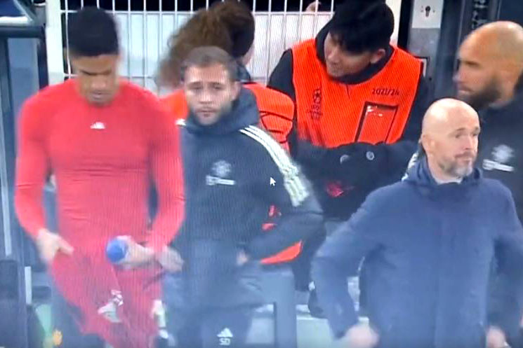 A clip of the star coming on as sub at Copenhagen has gone viral