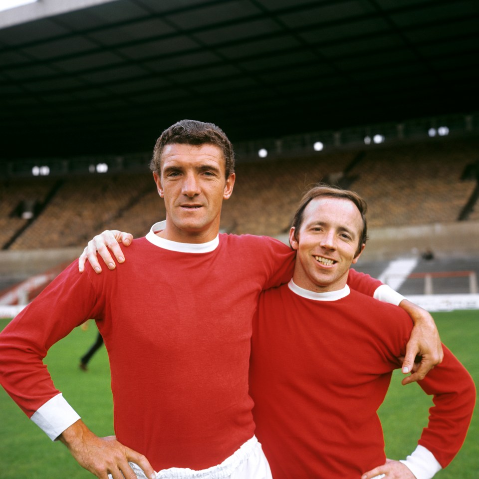 Bill Foulkes and Nobby Stiles both became Man Utd legends