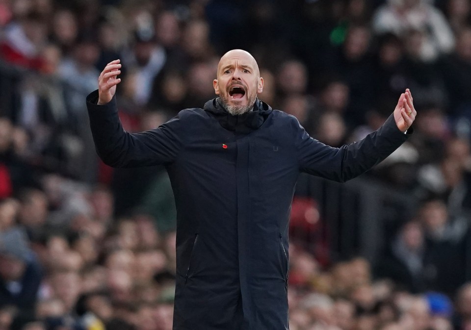 Ten Hag has fallen on hard times in the United hotseat this season