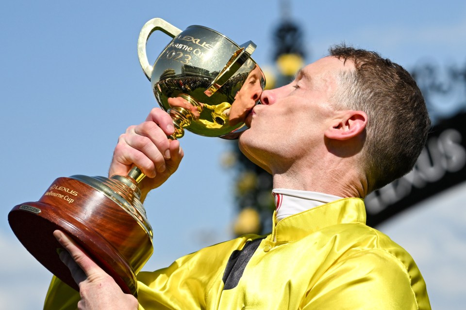 Mark Zahra won the Melbourne Cup