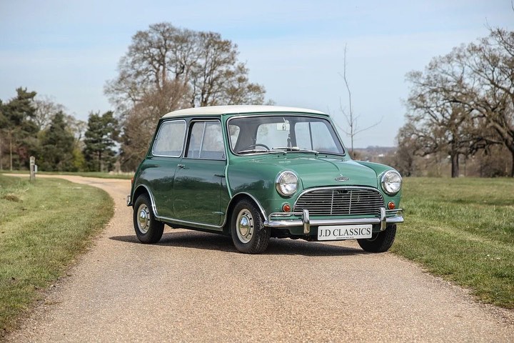 A Mini Cooper that was once owned by the company founder is up for sale